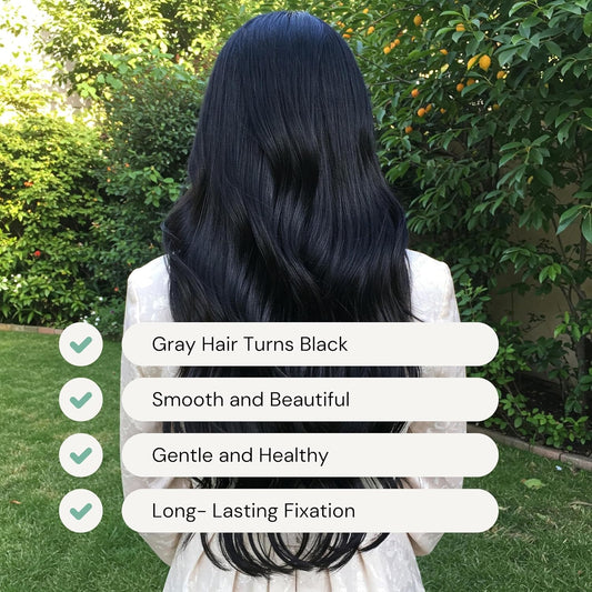 Hair Color Gel - 100% Gray Hair Coverage 🌿✨(Buy 1 Get 1 Free🔥)