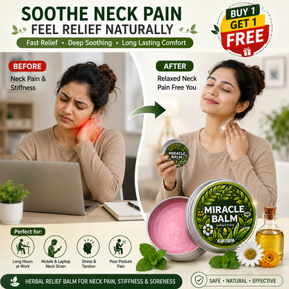 Herbal Miracle Balm for Pain Relief 🌿✨ (Buy 1 Get 1 Free🔥🔥)