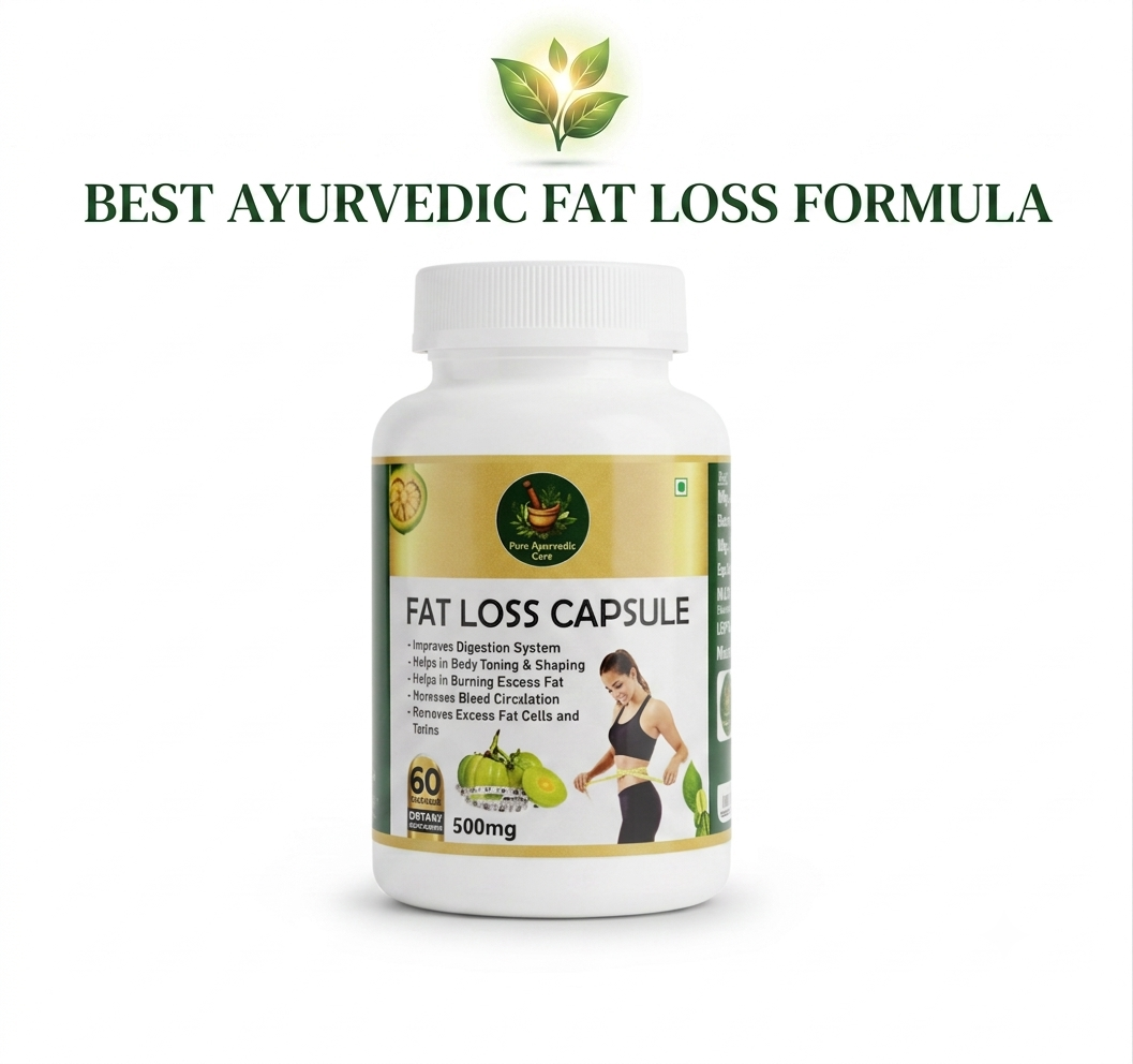 Pure Ayurvedic Care Fat Loss Capsule 🌿✨ (🔥Buy 1 Get 1 Free🔥)