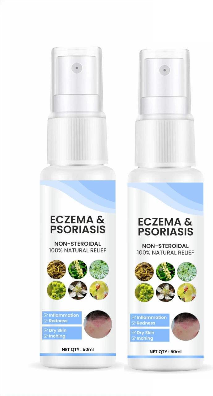 Herbal Psoriasis Eczema Relief Spray (Pack Of 2)